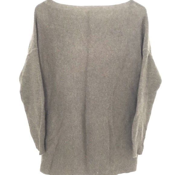 J crew dark green knit sweater scoop neck XS - Picture 3 of 7